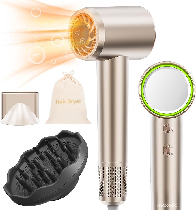 maxodo Hair Dryer with Diffuser