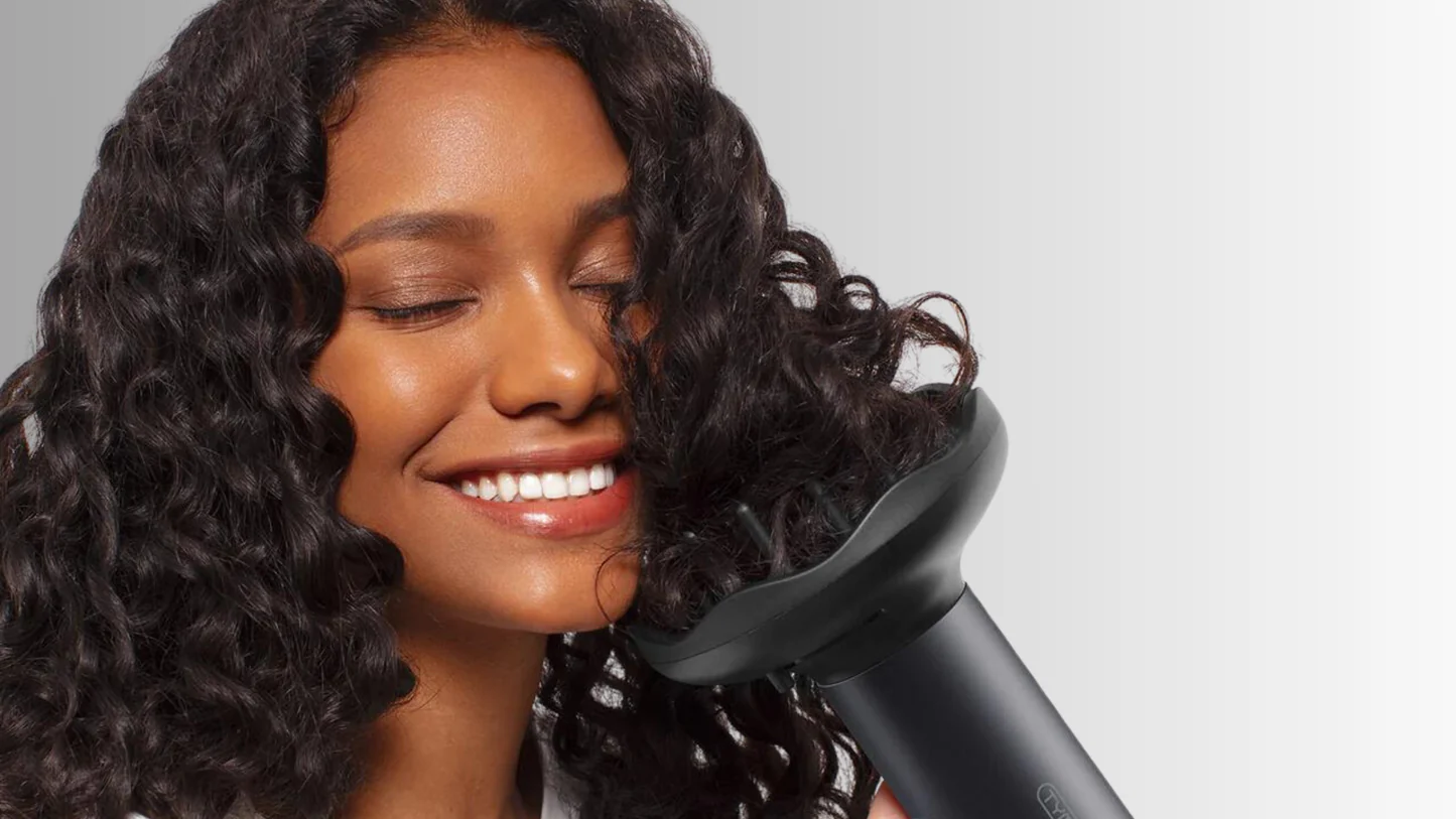 use a hair dryer with diffuser to dry your hair