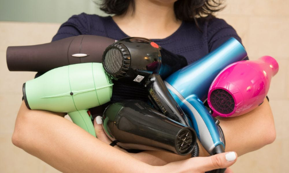 different types of hair dryers