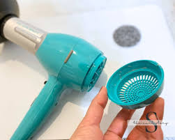 A hairdryer to be cleaned