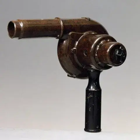 1920s handheld hair dryer