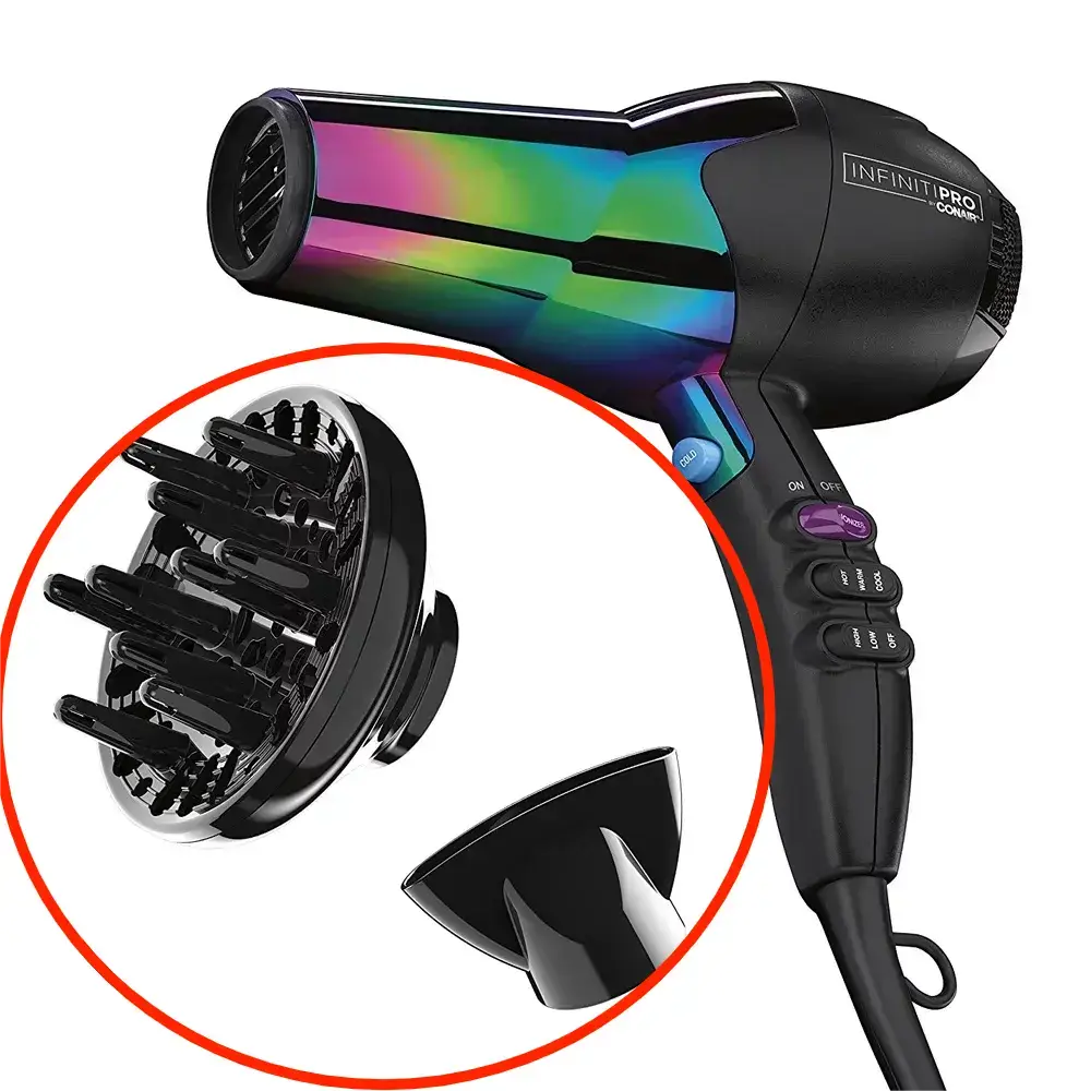 hair dryers with diffusers and concentrators