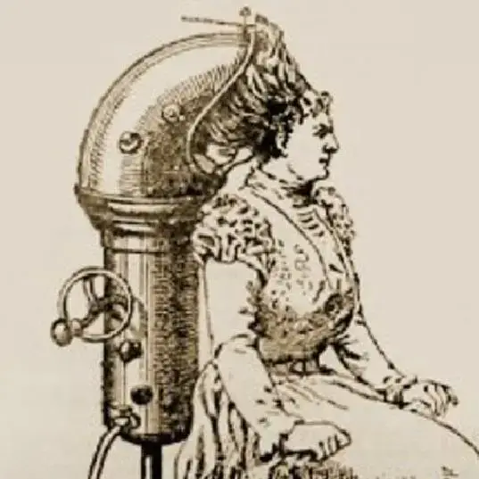 The first actual hair dryer
