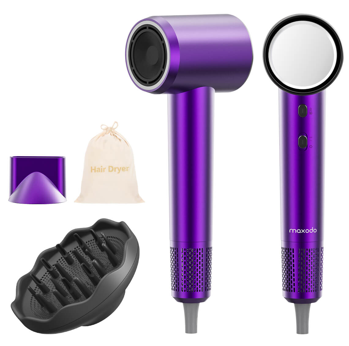 maxodo-purple-hair-dryer-with-diffuser